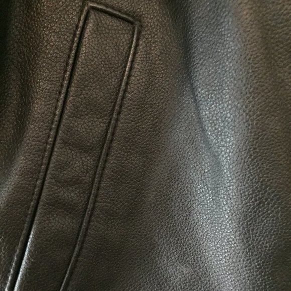 Gap Leather Jacket Size XS - Picture 3 of 7